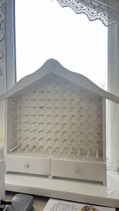 Полка для ниток деревянный