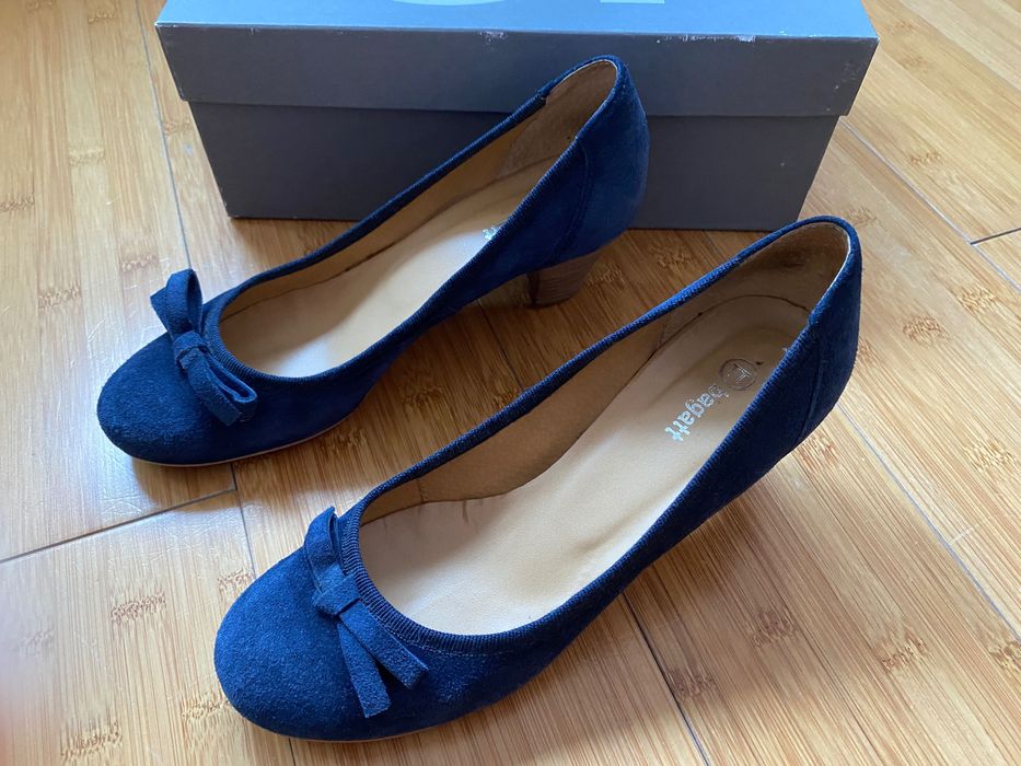 Pantofi cu toc piele