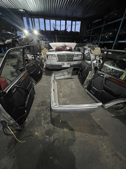 W124 E280 авторазбор мерседес япония распил контрактный двигатель акпп ...