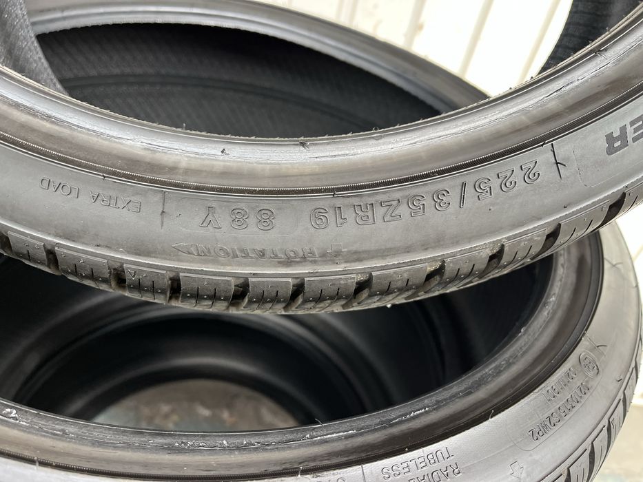 4 anvelope iarna, allseason, 225/35 R19, 6-7mm profil! DOT 2020