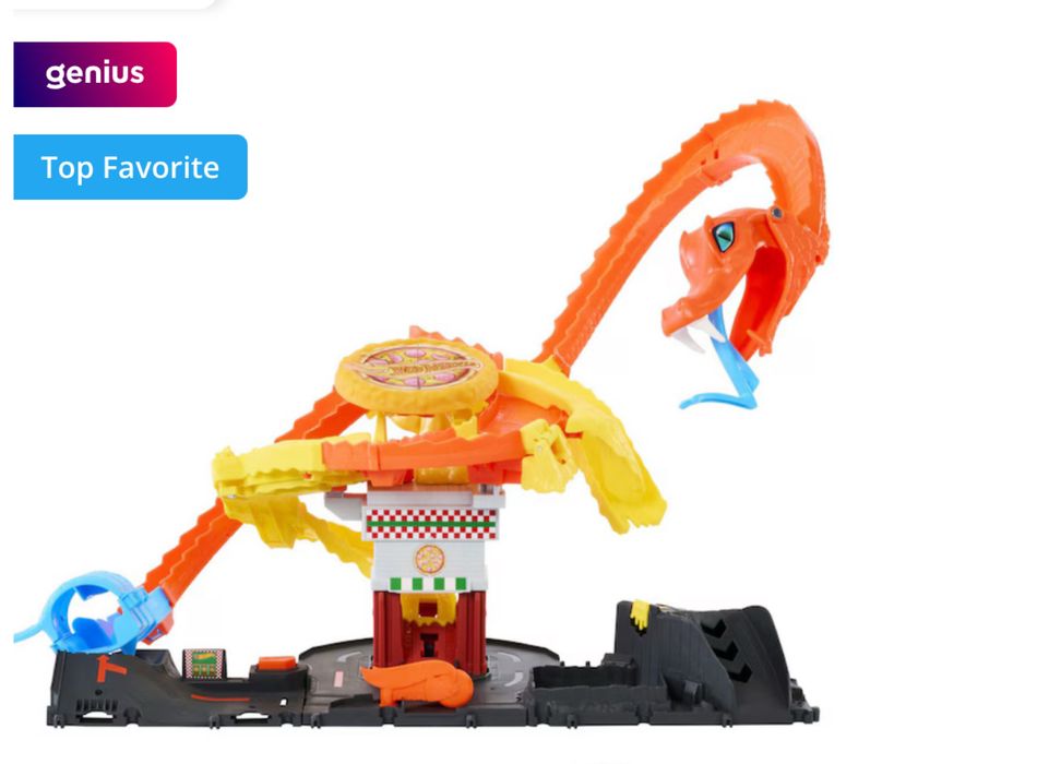 Hot Wheels Pizzeria atacul cobrei
