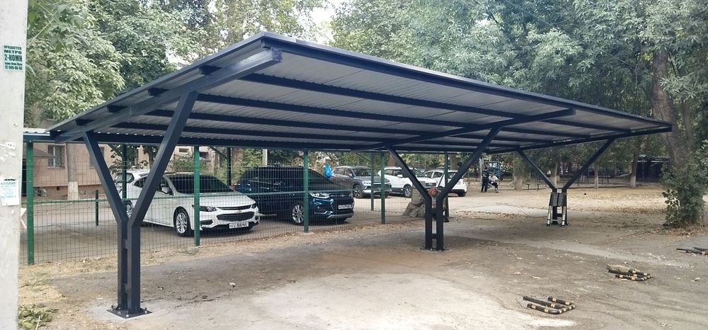Изготовление авто навесов