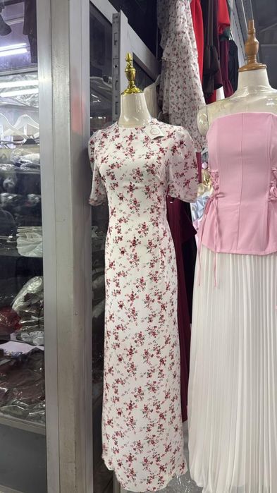 Платье с открытой спиной