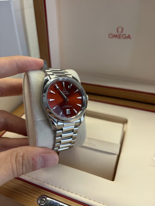 Omega Aqua Terra 38 Terracotta – Full Set – гаранция до 2029