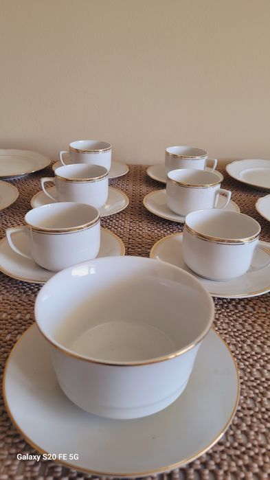 Декоротивен винтидж порцеланов сет за хранене Winterling Bavaria