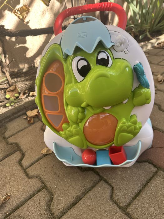 Premergator 2 in 1, Dino, Chicco, 4 roti,0-2 ani