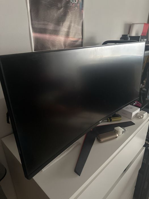 monitor lg 165hz curbat lung