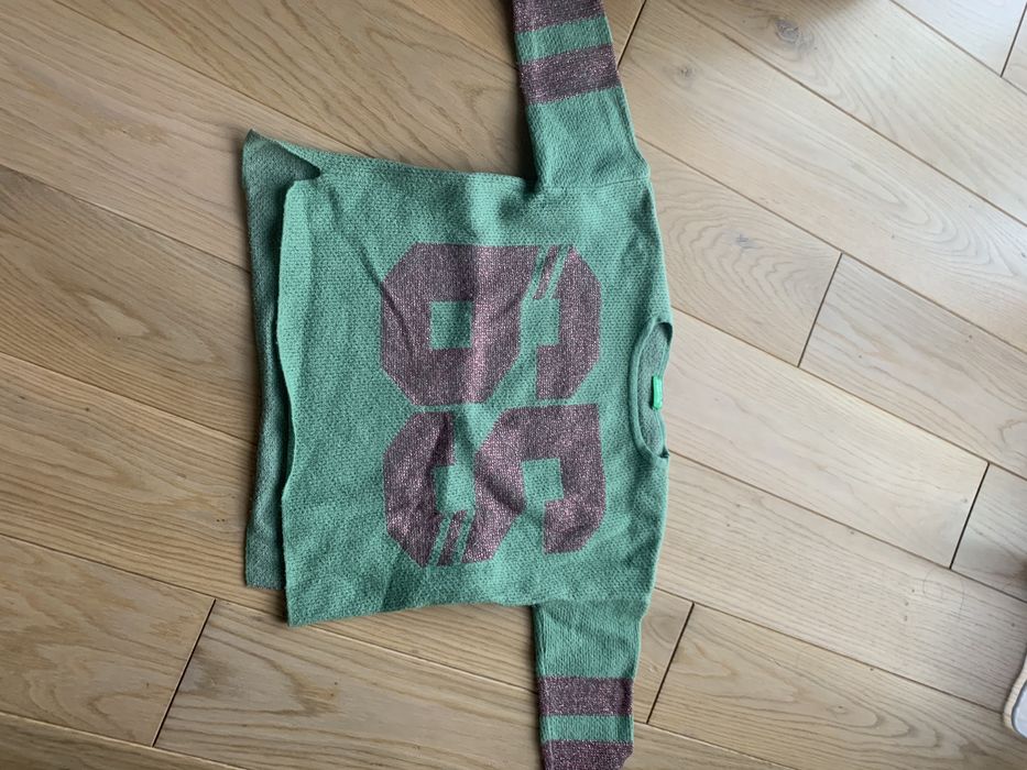 Детска блуза полувер за момиче benetton 3-4г. И подарък