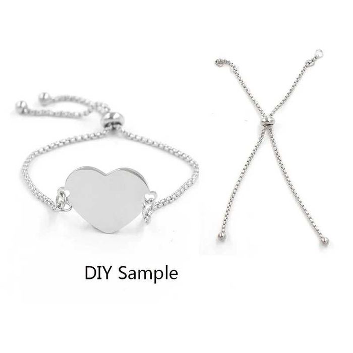 Регулируемый слайдер соединители для браслетов фурнитура