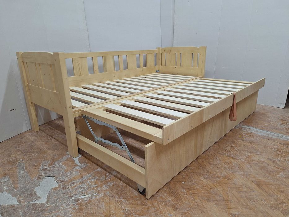 TRANSPORT GRATUIT.Pat extensibil din lemn masiv.Cod 126