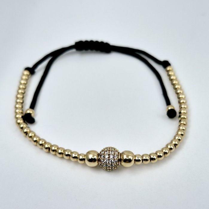 Bratara din aur de 14k cu snur, 4.99g | GlobalCash.ro #GR114491