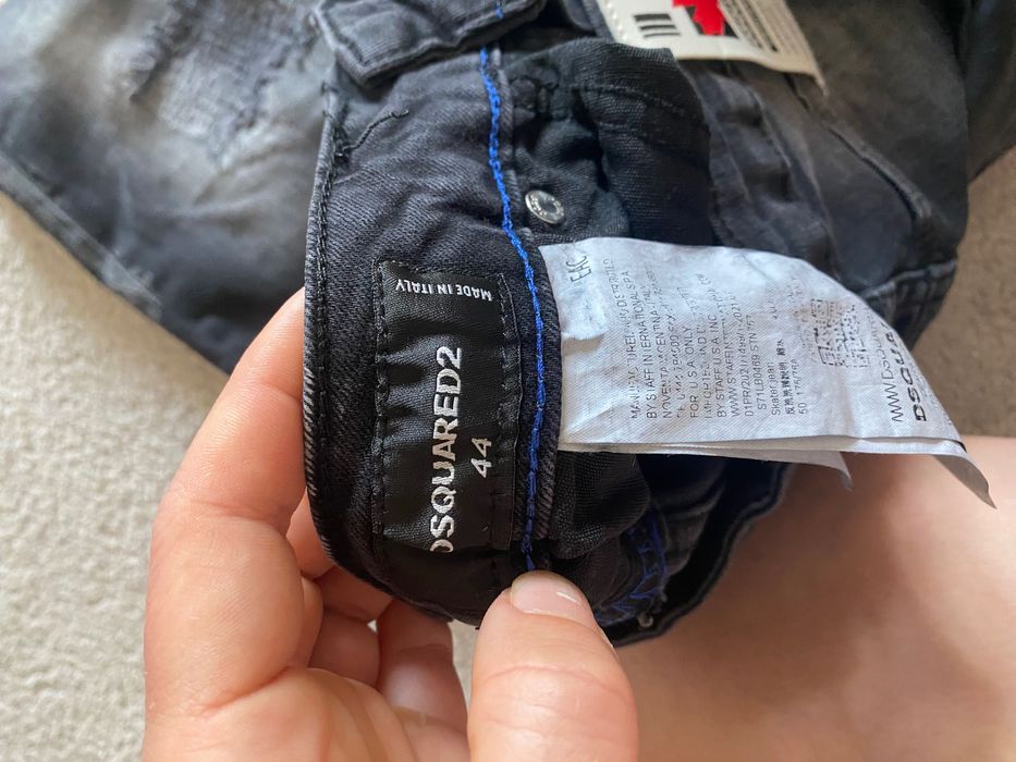 blugi scurti barbati, marimea 44, dsquared2