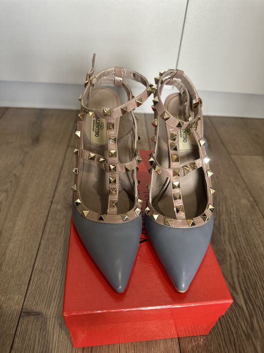 Босоножки Valentino голубые