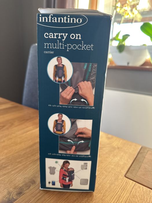 Раница-кенгуро за носене на бебе Infantino