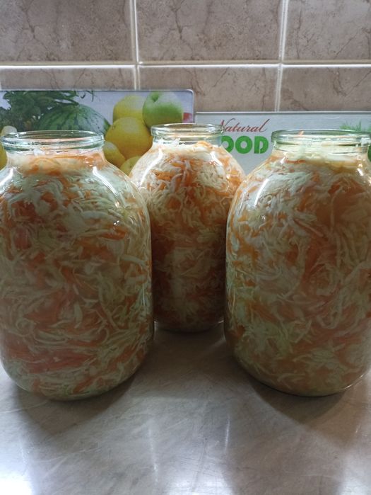 Капуста квашеная домашняя