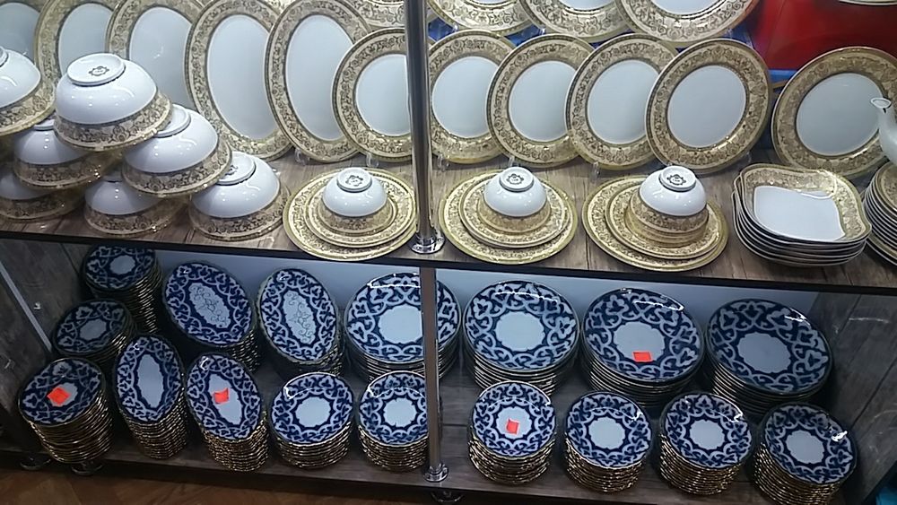 Посуда сифатли ва чиройли, хар хил