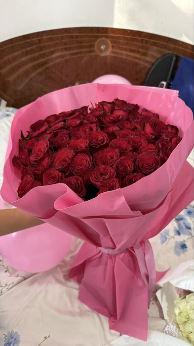 Цветы сегодня купили