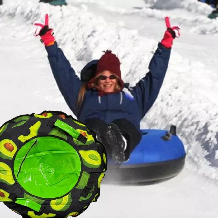 Sanie gonflabila  cu camera din cauciuc