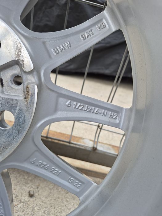 Джанти Bmw 16 цола 5x112 6.5j et22 , 205/55/16 Vw Audi Skoda Mercedes