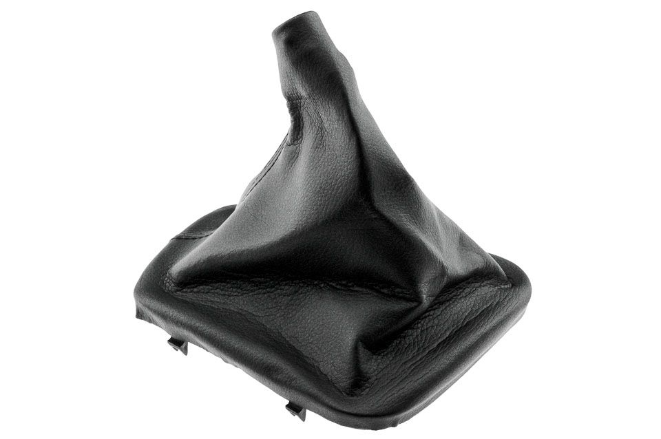 Маншон за скоростен лост, BMW E46, Черен, с черна рамка