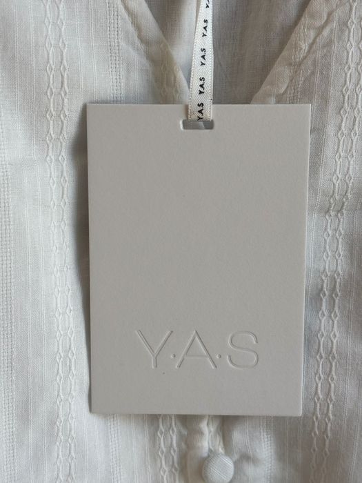 Дълга бяла рокля YAS