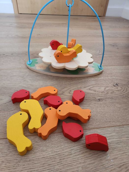 Joc de echilibru din lemn, Stabilou Djeco - stare impecabila