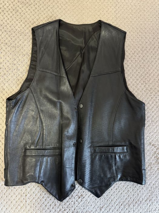 Vesta din piele naturala