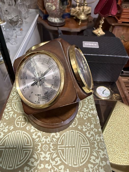 стар немски интересен барометър