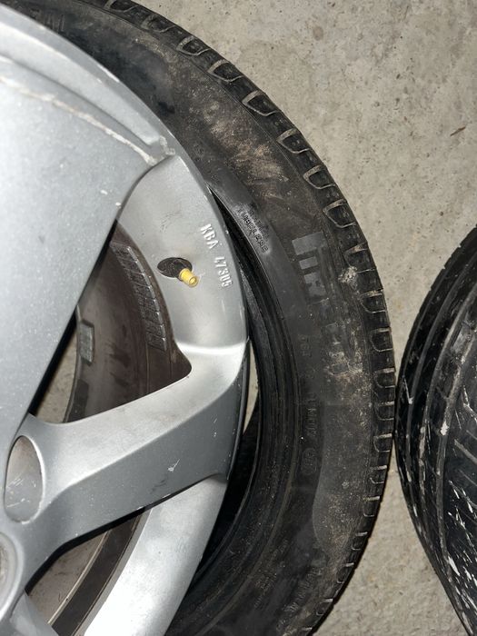 Jante  originale VW + anvelope (Pirelli, Michelin) r17