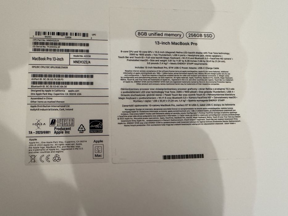 MacBook Pro 13 Inch + Magin Mouse