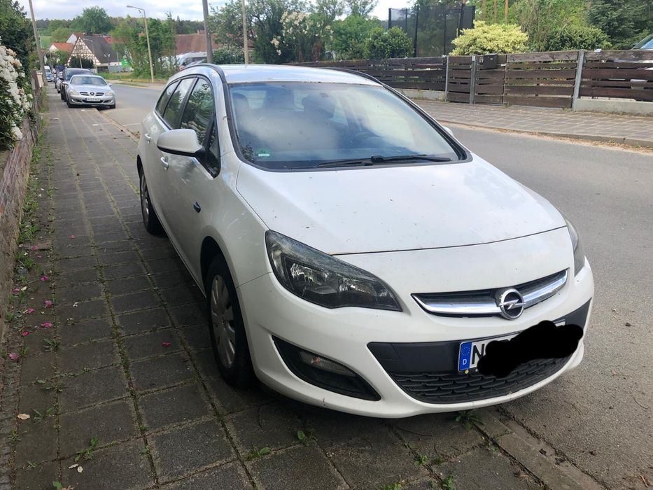 Capota, bară fata Opel Astra J facelift,far xenon stg dr, Opel Astra j