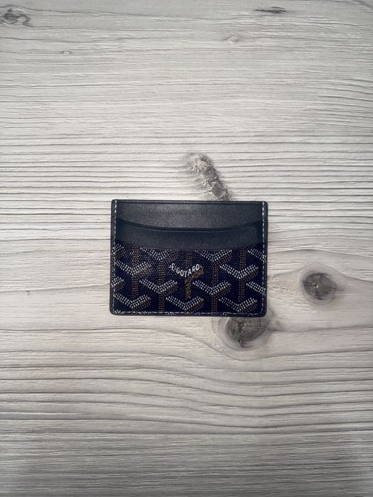 Картхолдер Goyard темно синий