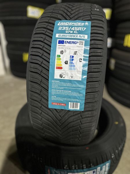 Нови всесезонни гуми LANDSPIDER 235/45R17 97W XL БОРД 2354517