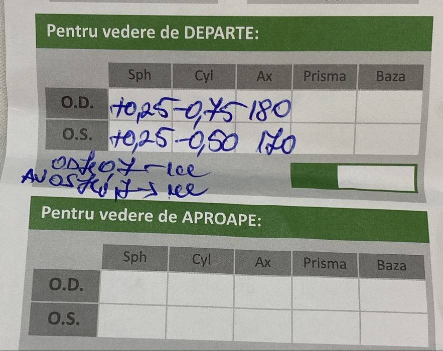 Ochelari Avanglion – Noi, nepurtați, stare impecabilă