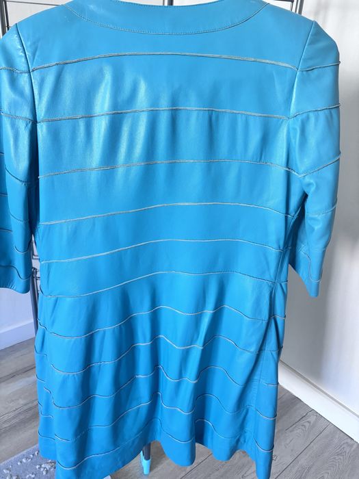 Продам кожанный тренч