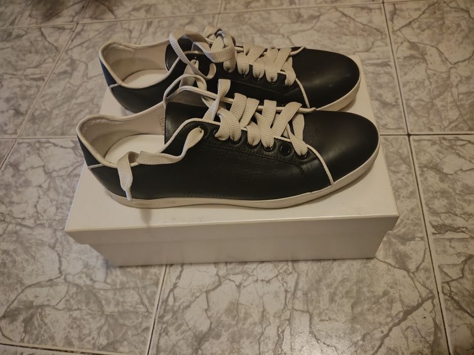 Обувки от естествена кожа Армани