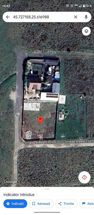 Vând pământ  pentru casa