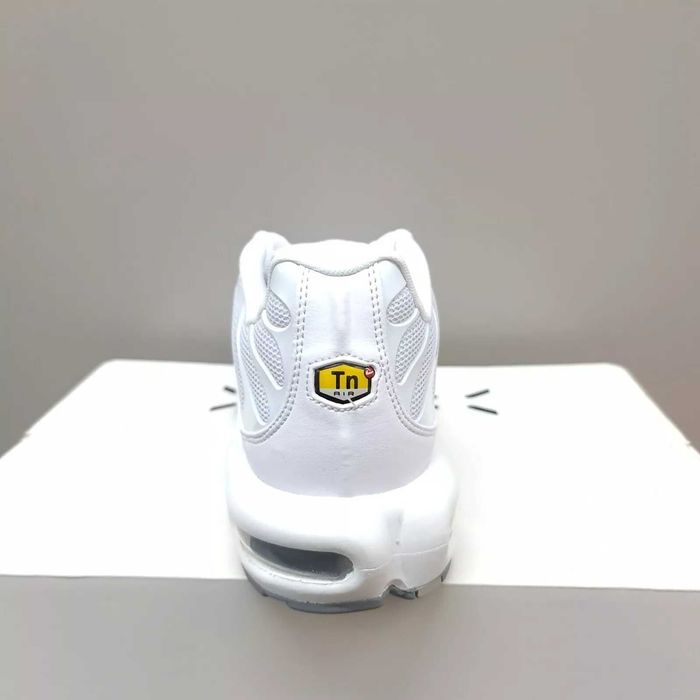 #NOU# Nike Airmax TN Triple White - Livrare Cu Verificare Colet -