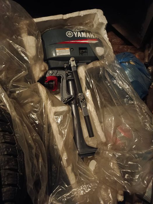 Лодочный мотор Yamaha + лодка ПВХ