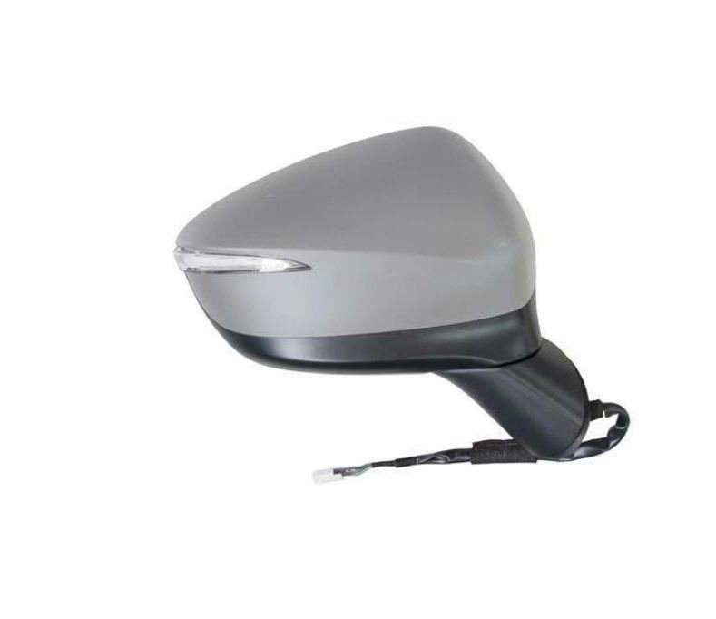 Oglinda usa exterioara Mazda CX-3, 01.20, partea dreapta, reglare electrica; grunduit; incalzit; sticla convexa; geam cromat; rabatabil; 9 gauri / 8
