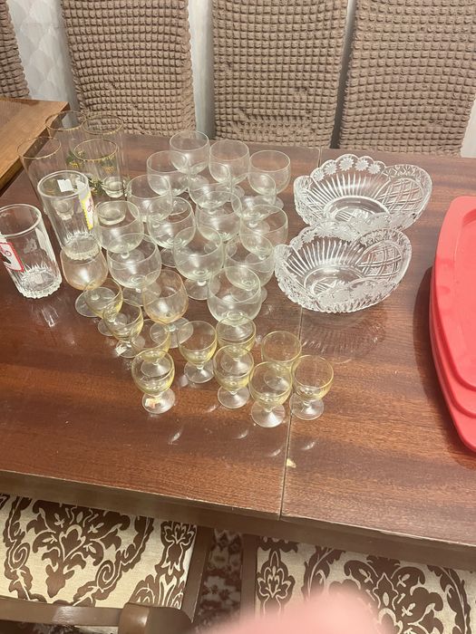 Продается посуда,хрусталь