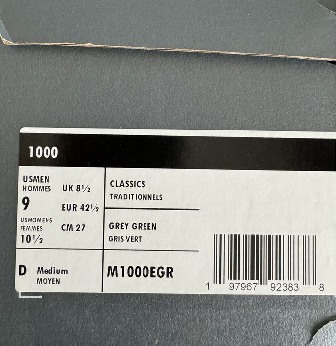 New balance 1000 новые оригинал