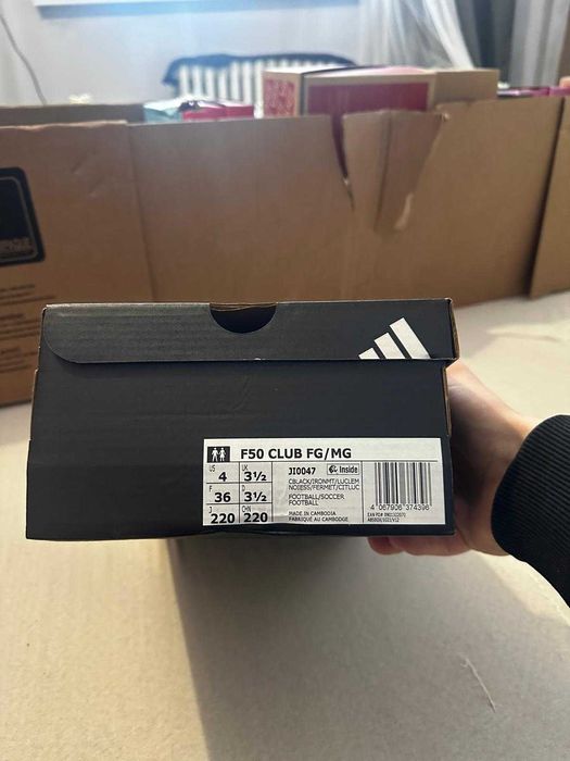 Adidas F50 Club FG/MG, marimea 36 nou. la cutie