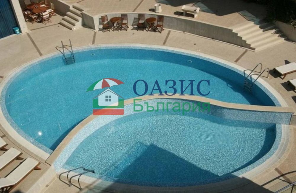 Студио на 3-ти етаж, Аквамарин, Обзор, България - 32,86 кв. м.,