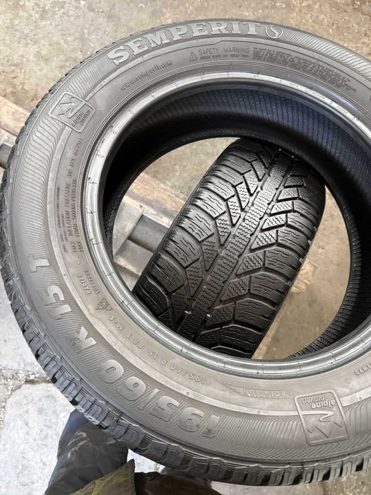 # 2x Anvelope iarna 195/60 R15 - Semperit Master Grip 2