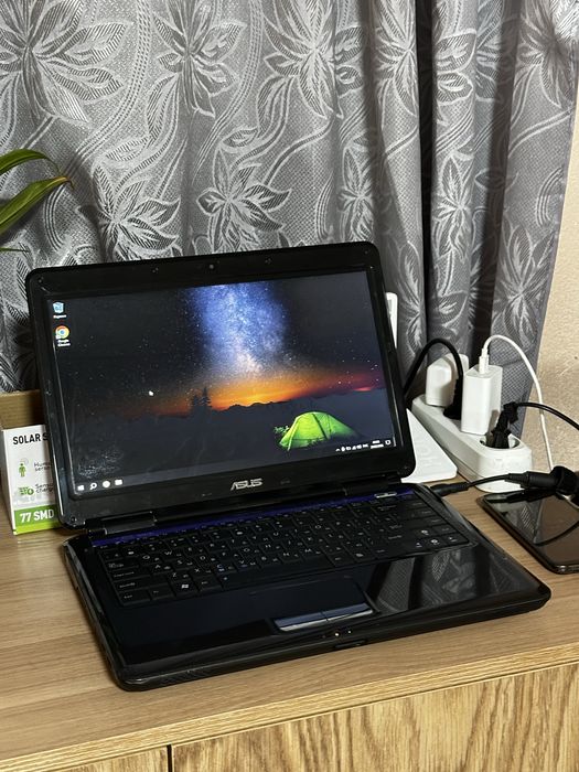 Ноутбук Asus K40IJ / 4Gb RAM / SSD / Core 2 Duo