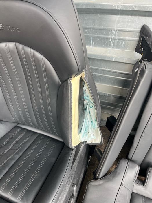 Кожен салон Audi A6 A7 4G Sline погрев ел Ауди А6 A7 отворена седалка