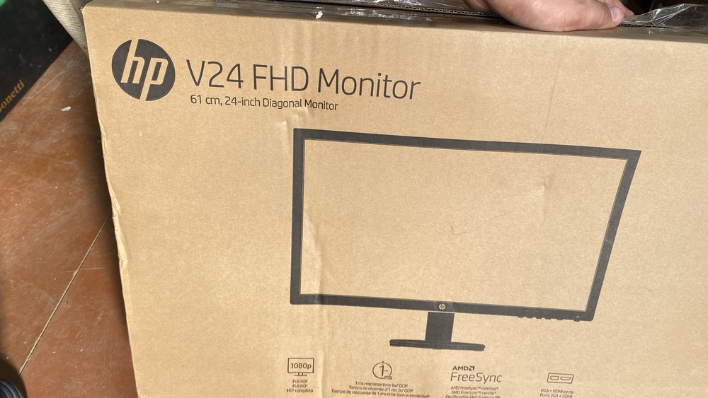 Монитор 24 hp абсолютно новый