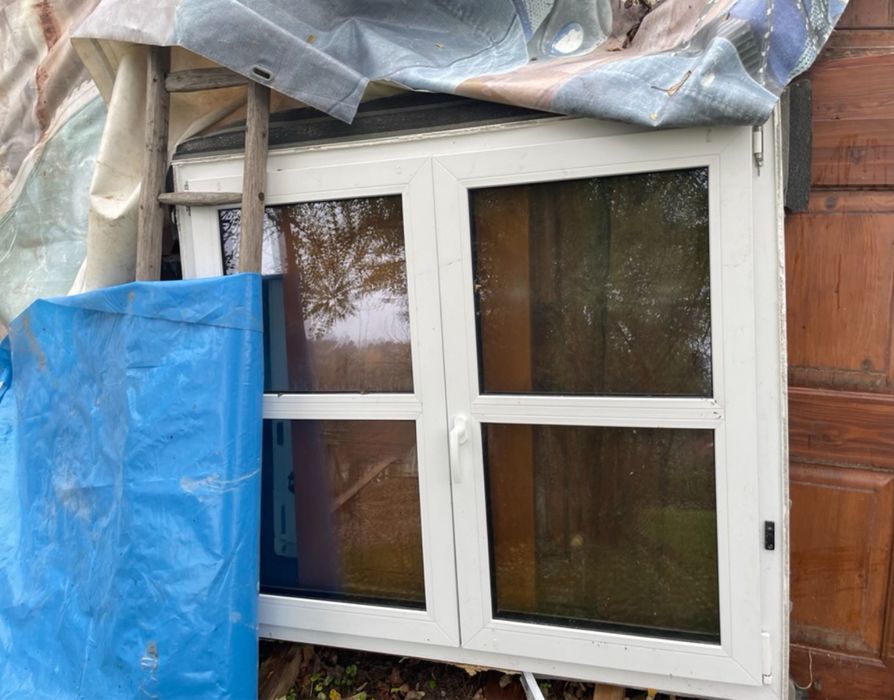 FEREASTRA PREMIUM PVC TRIPAN stejar obloane H 130 x L 150 Germania