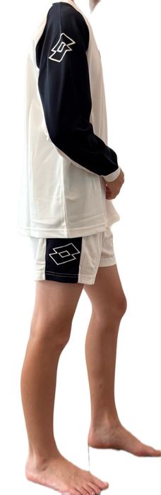 Pantaloni scurti + tricou LOTTO copii, pt fotbal